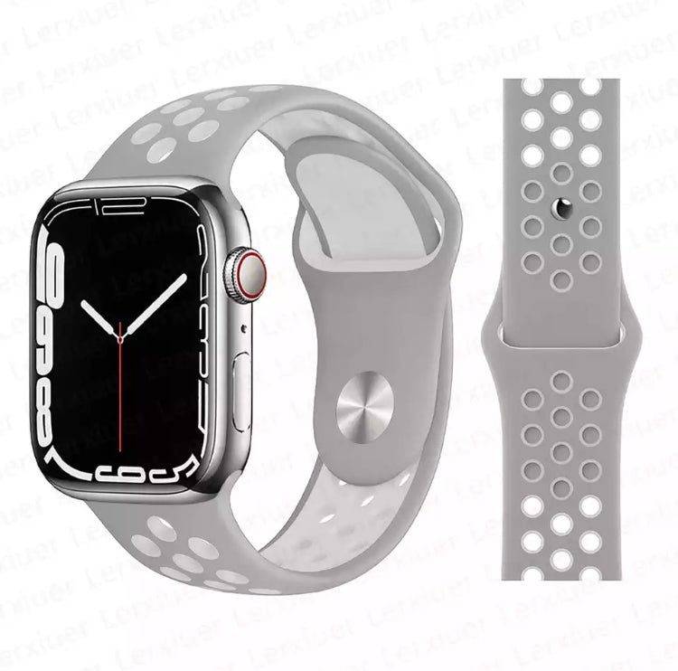 Signature Nike Apple Watch Silicone Sport Bands with Breathable Linings- for Selected Apple Watch 40mm Size - Super Savings Technologies Co.,LTD Signature Nike Apple Watch Silicone Sport Bands with Breathable Linings- for Selected Apple Watch 40mm Size - Super Savings Technologies Co.,LTD